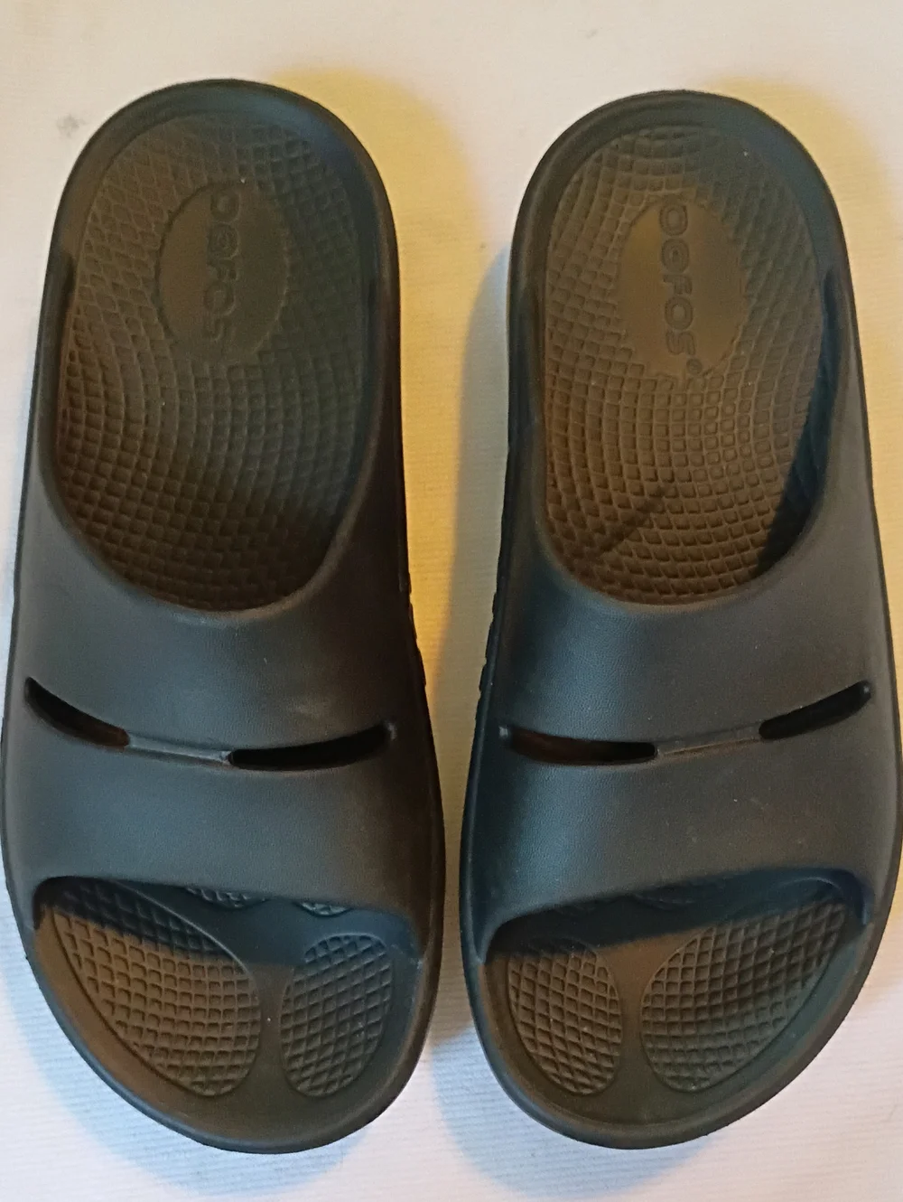 OOFOS Women’s OOlala Slide Sandals - Black